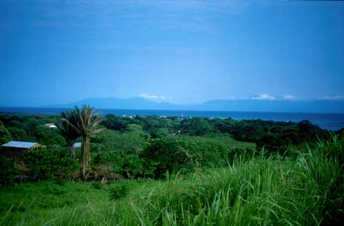 Honduras: Blick &uuml;ber die Insel Utila