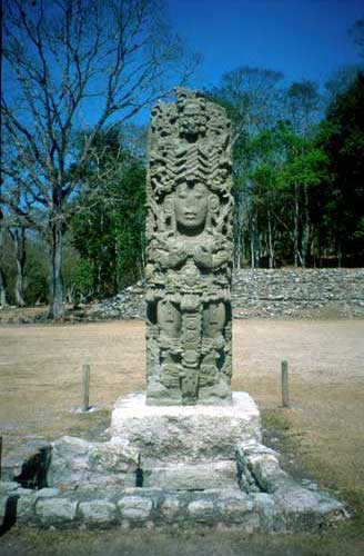 Honduras: Stelae in Copan