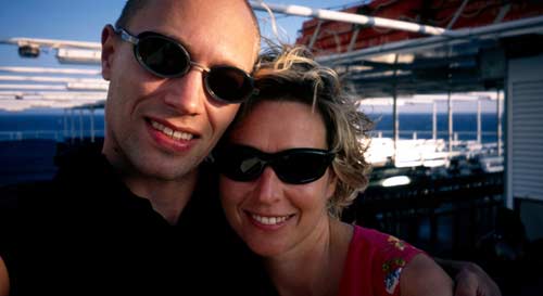 Crete: Dagmar and Volker