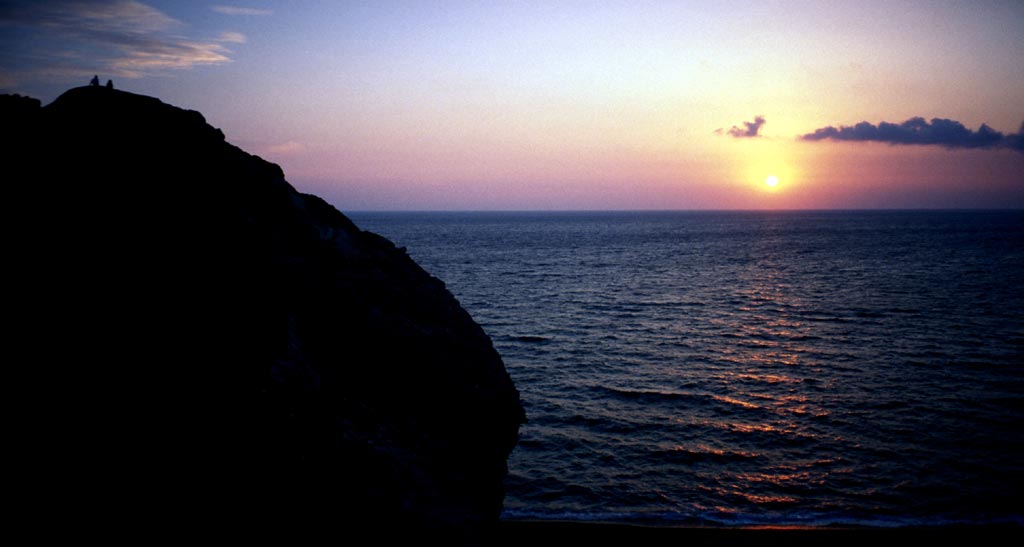 Sonnenuntergang bei Agios Pavlos, Kreta