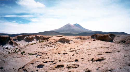 Bolivien, Tour Tuipza - Uyuni: Lava-Landschaft