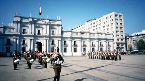Chile, Santiago: La Moneda