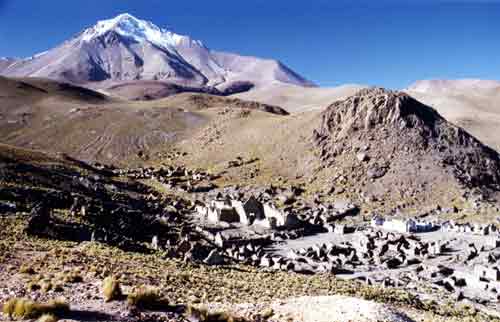 Bolivien, Tour Tupiza - Uyuni: Geisterstadt Ruinas de San Antonio