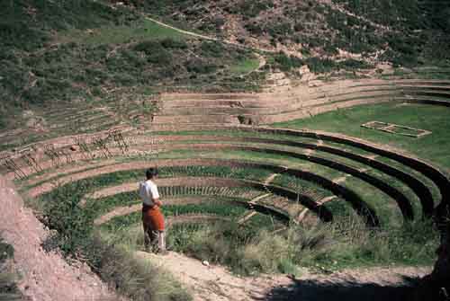 Peru, Valle Sagrado: Moray