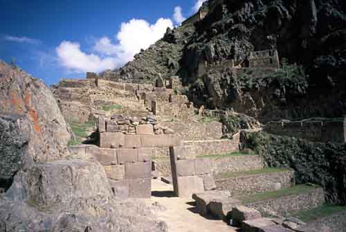 Peru, Valle Sagrado (das Heilige Tal der Inkas): Die Ruinen von Ollantaytambo