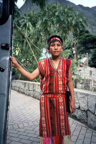 Peru, Machu Picchu: Ein kleiner Inka