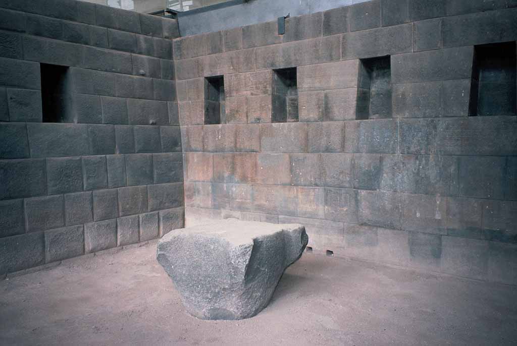 Cusco – the alleged sacrificial room in Qoricancha