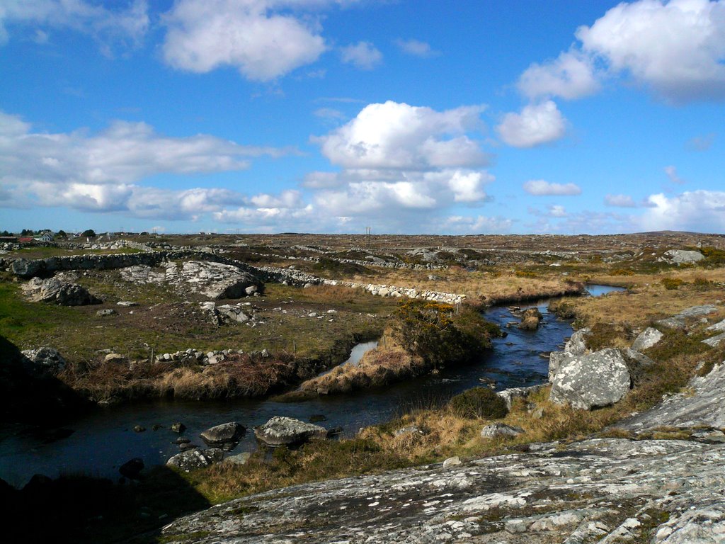 road along the coast of Maam Cross