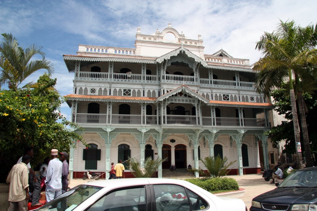 Zanzibar - Stone Town - The Old Dispensary, a magnificent colonial building