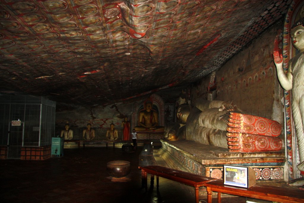 Dambulla-Höhlentempel, Sri Lanka