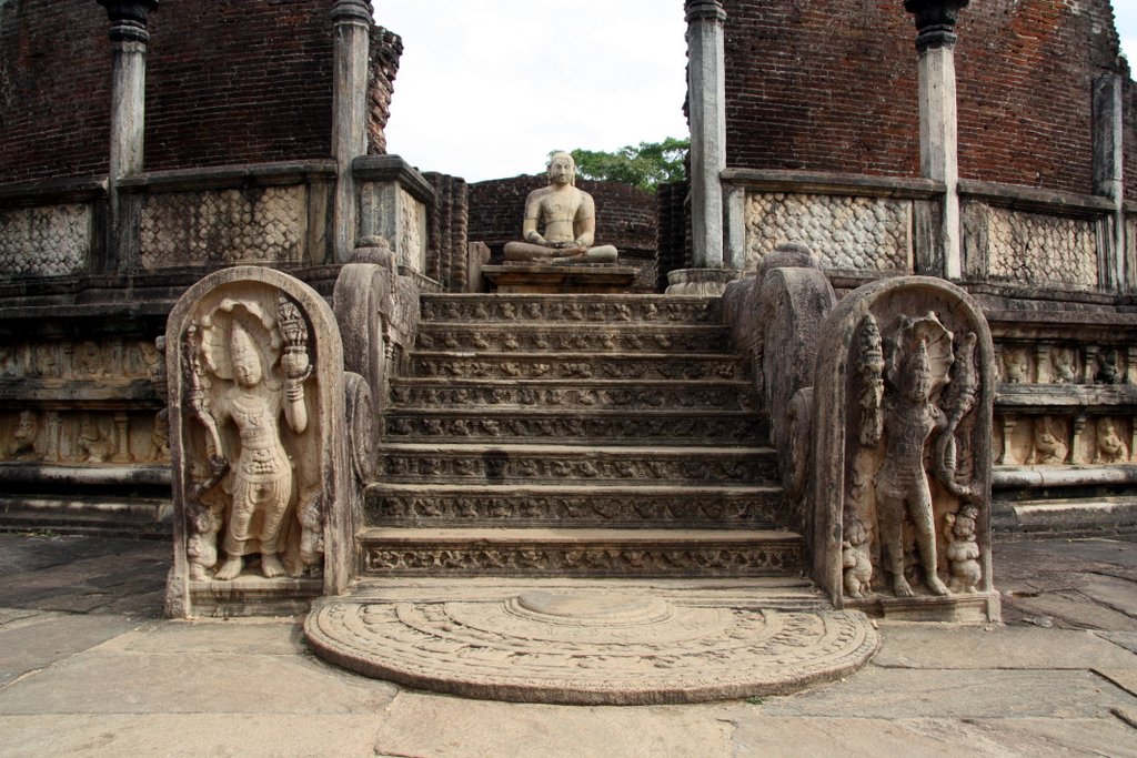 The Vatadage, The Ancient City Polonnaruwa, Sri Lanka