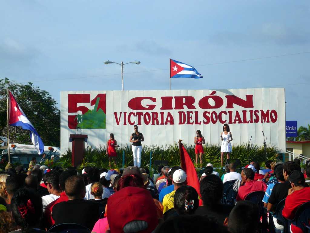 Bühnenprogramm 2012 zur Niederschlagung der Invasion in der Schweinebucht, Cuba