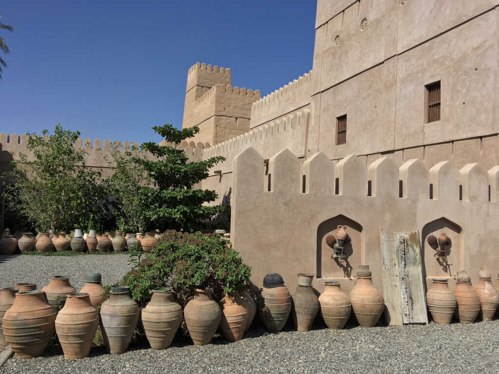 The Old Castle Museum in Al-Kamil wa al-Wafi, Oman